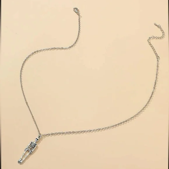 Skeleton chain necklace - Picture 2 of 3